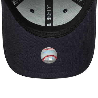 Pictured is this Child MLB Food Icon New York Yankees 9FORTY cap in navy. 5