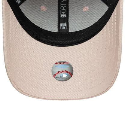 Pictured is this Child MLB Food Icon New York Yankees 9FORTY cap in pastel pink. 5