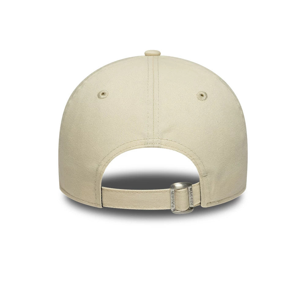 Pictured is this MLB Mini Logo LA Dodgers 9TWENTY cap in cream. 4