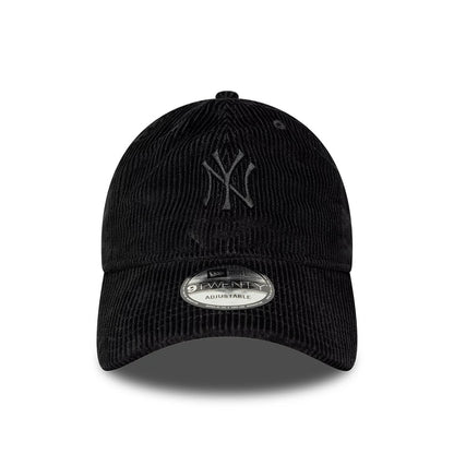 Pictured is this MLB Cord New York Yankees 9TWENTY cap in black. 2