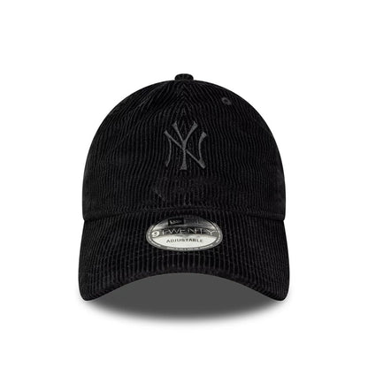 Pictured is this MLB Cord New York Yankees 9TWENTY cap in black. 2