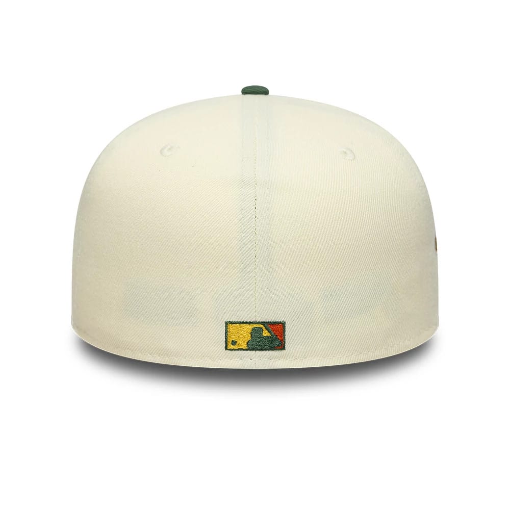 Pictured is this MLB Pin LA Angels 59FIFTY Fitted cap in dark green. 5