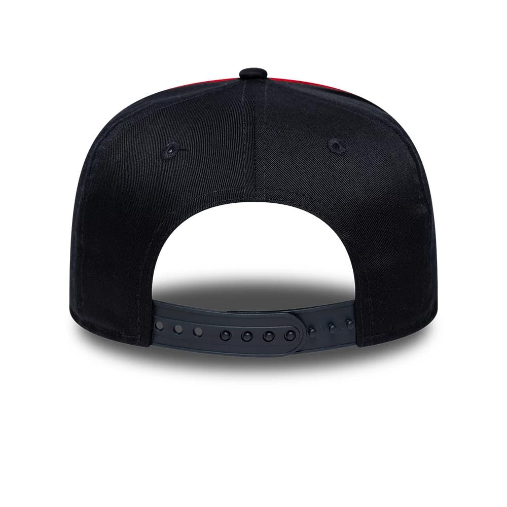 Pictured is this Youth DC Piping Superman 9FIFTY Snapback cap in blue. 5