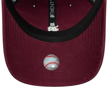 Pictured is this MLB Mini Logo Detroit Tigers 9TWENTY cap in dark red. 5