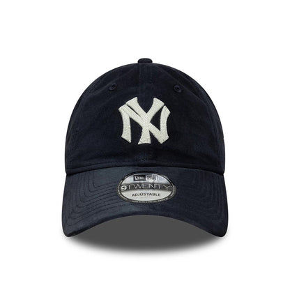 Pictured is this MLB Suede New York Yankees 9TWENTY cap in navy. 2