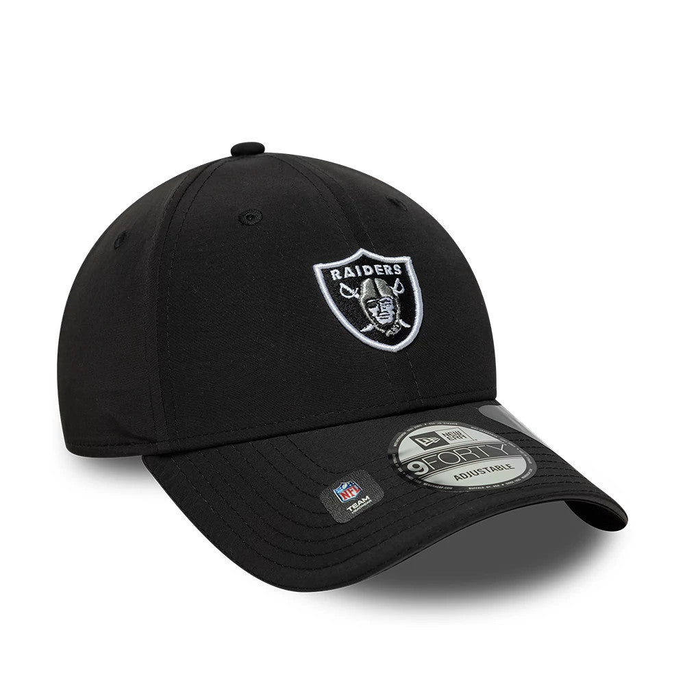 Pictured is this NFL Recycled Las Vegas Raiders 9FORTY cap in black. 3