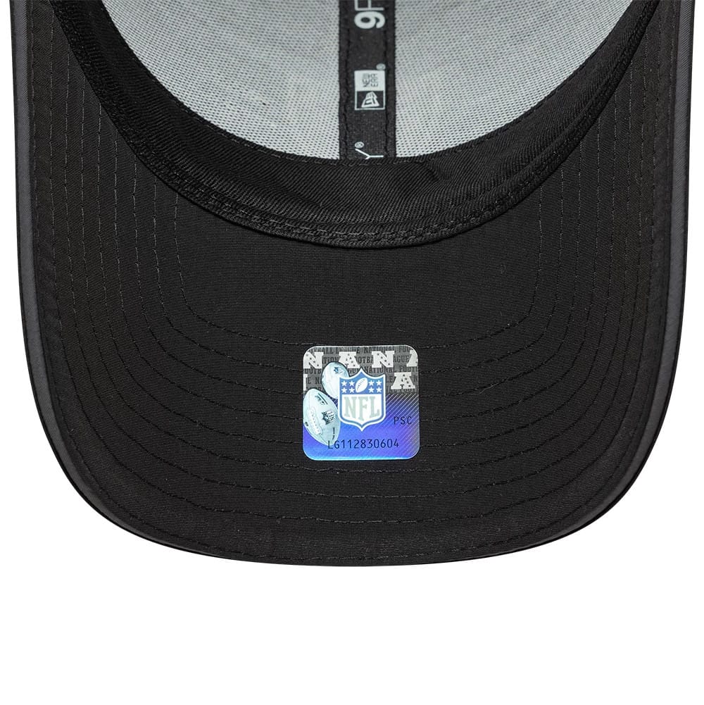Pictured is this NFL Recycled Las Vegas Raiders 9FORTY cap in black. 5