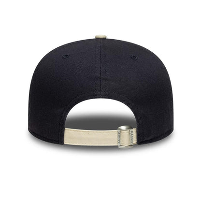 Pictured is this New Era Washed Graphic 19TWENTY cap in navy. 4