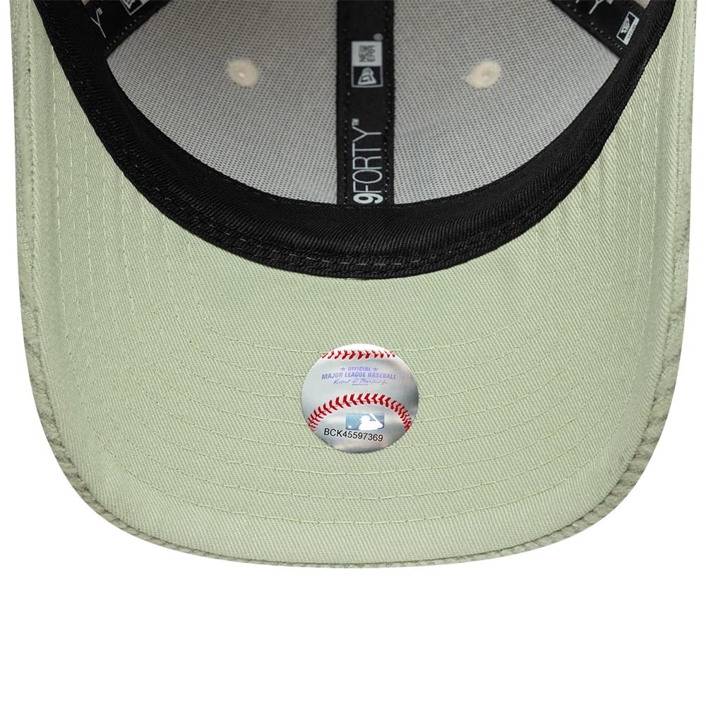 Pictured is this Youth MLB Cord LA Dodgers 9FORTY M-Crown cap in cream. 5
