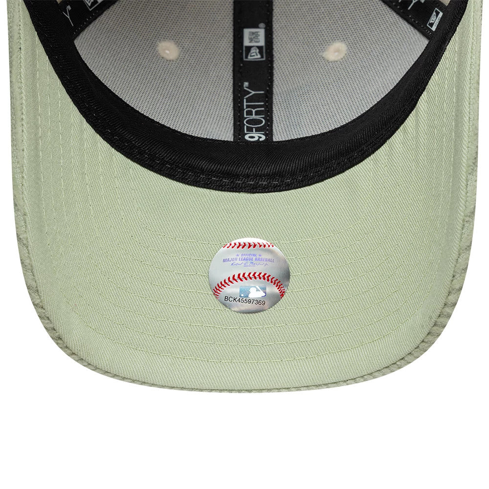 Pictured is this Youth MLB Cord LA Dodgers 9FORTY M-Crown cap in cream. 5