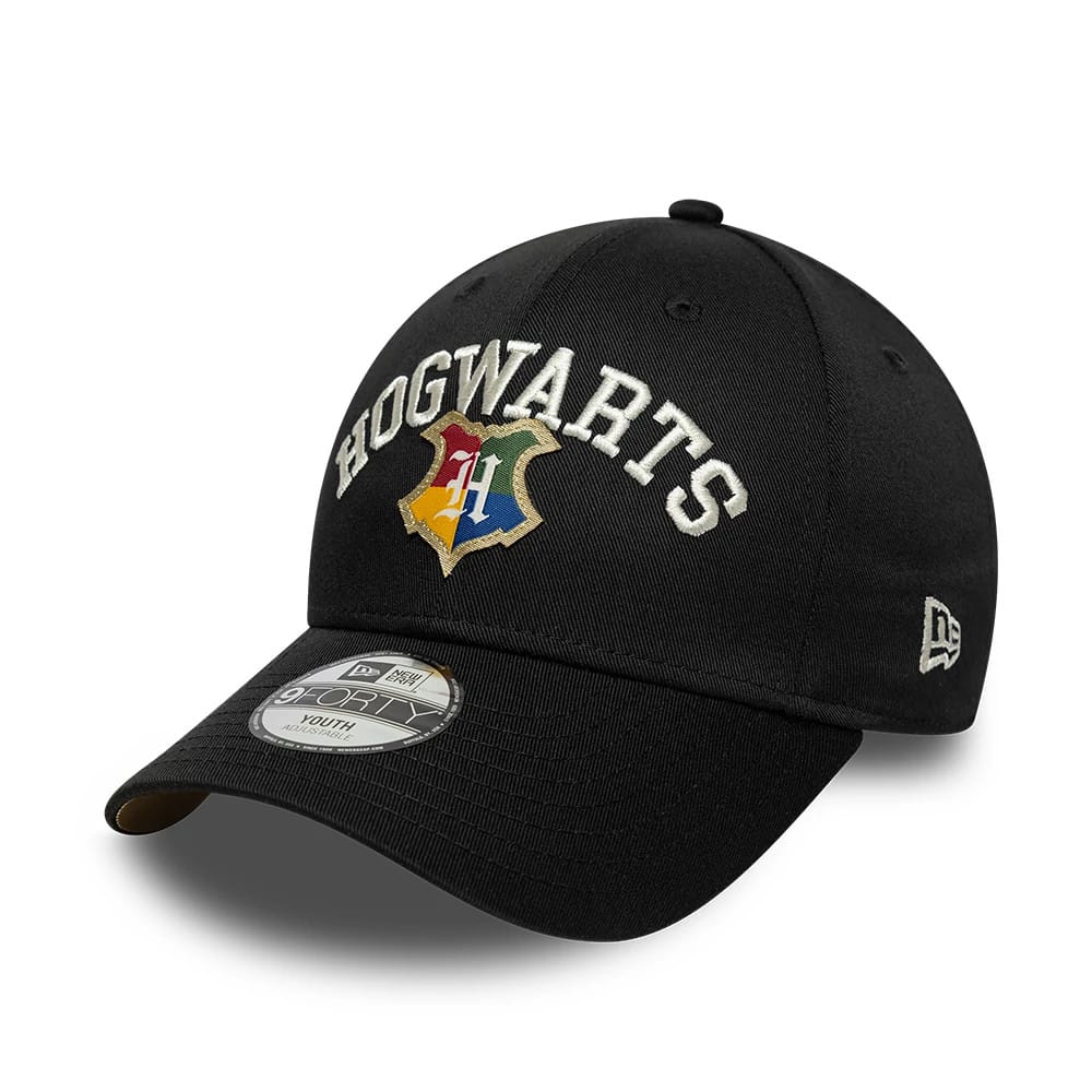 Pictured is this Youth Harry Potter Hogwarts 9FORTY cap in black. 1