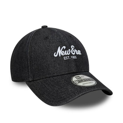 Pictured is this New Era Denim 9FORTY cap in black. 3