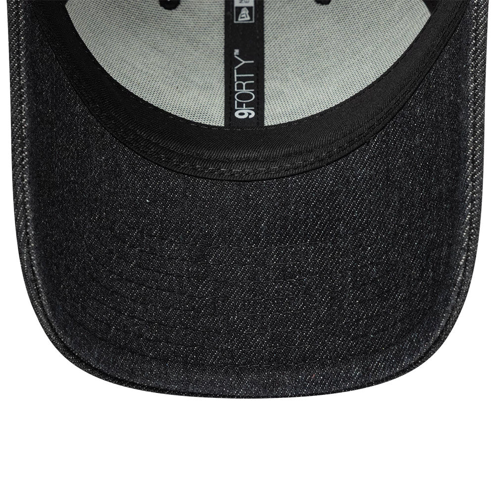 Pictured is this New Era Denim 9FORTY cap in black. 5