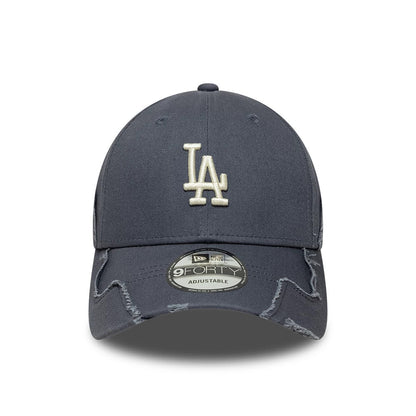 Pictured is this MLB Stitched LA Dodgers 9FORTY cap in grey. 2