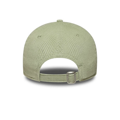 Pictured is this Womens MLB Cord LA Dodgers 9FORTY cap in pastel green. 4