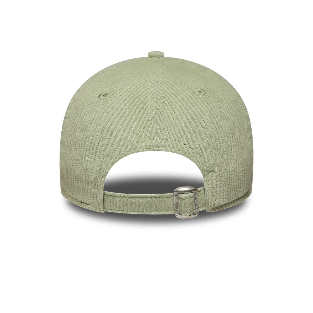 Pictured is this Womens MLB Cord LA Dodgers 9FORTY cap in pastel green. 4