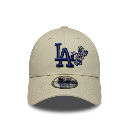 Pictured is this MLB Food Icon LA Dodgers 9FORTY cap in cream. 2