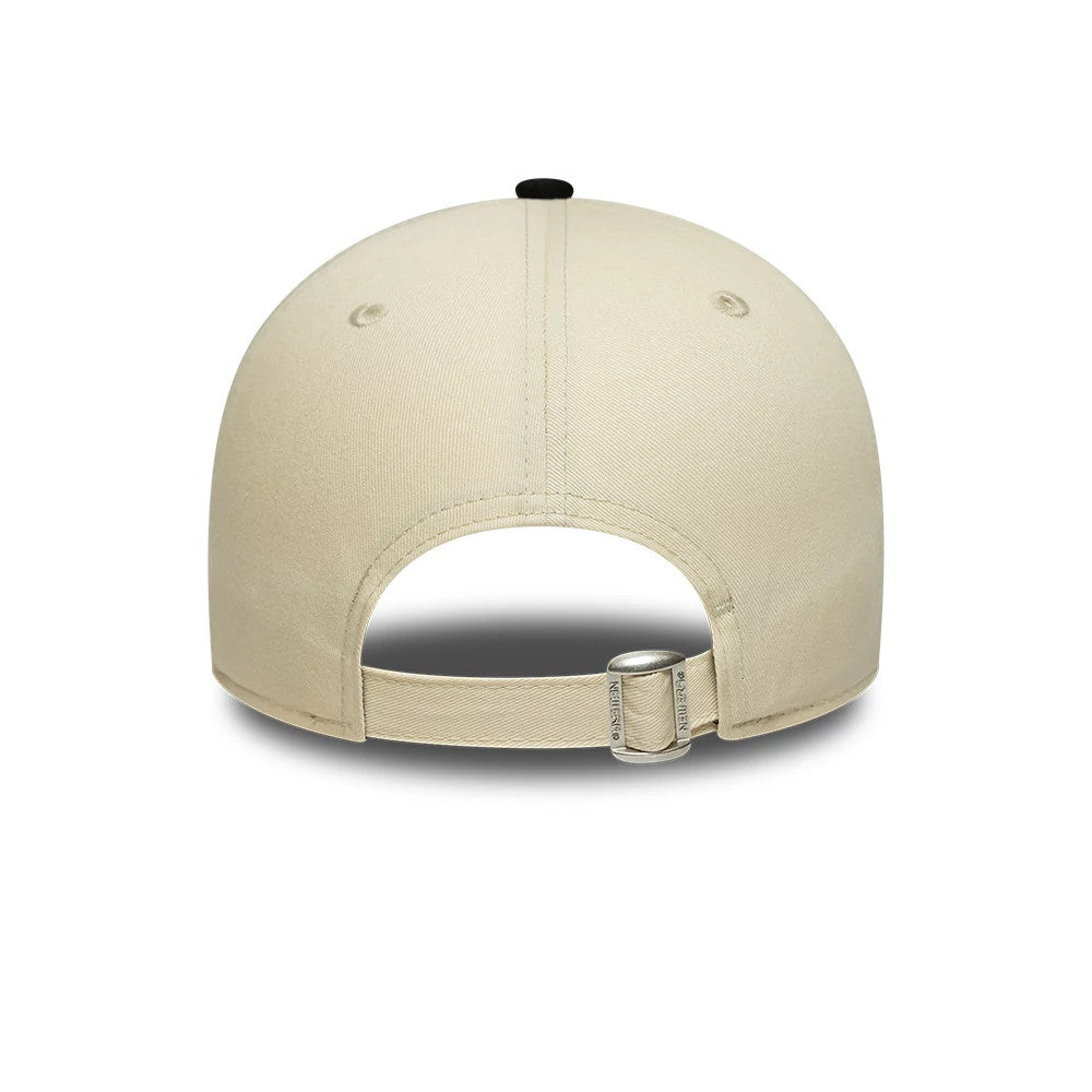 Pictured is this NFL Colourblock Las Vegas Raiders 9FORTY cap in cream & black. 4