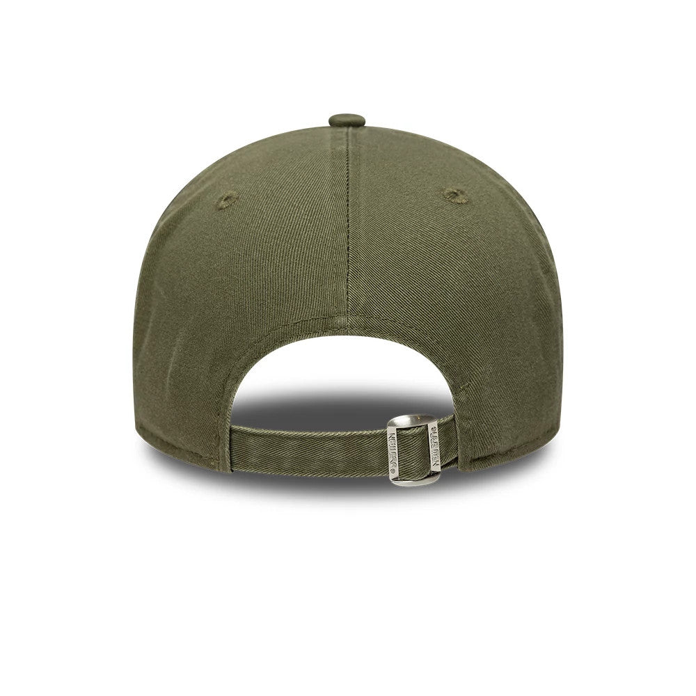 Pictured is this New Era Embossed 9TWENTY A-Frame cap in green. 4