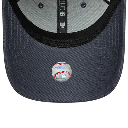 Pictured is this MLB League Essential New York Yankees 9FORTY cap in grey. 5