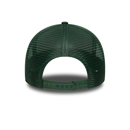 Pictured is this New Era Colorado Licence Plate 9FORTY A-Frame Trucker cap in dark green. 4