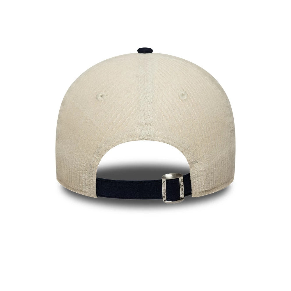 Pictured is this New Era Cord Mix 9TWENTY cap in cream & navy. 4