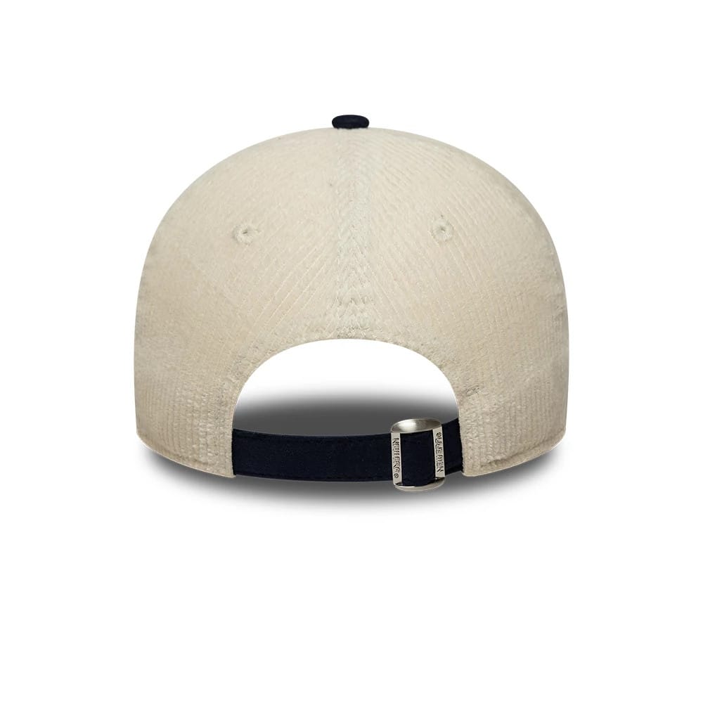 Pictured is this New Era Cord Mix 9TWENTY cap in cream. 4