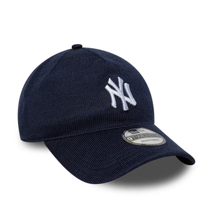 Pictured is this MLB Knitted New York Yankees 9TWENTY A-Frame cap in navy. 3