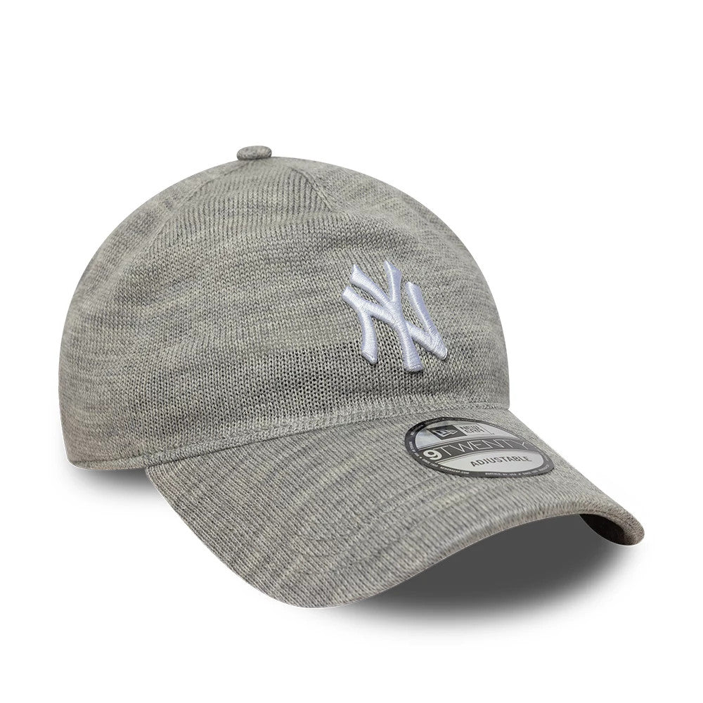 Pictured is this MLB Knitted New York Yankees 9TWENTY A-Frame cap in grey. 3