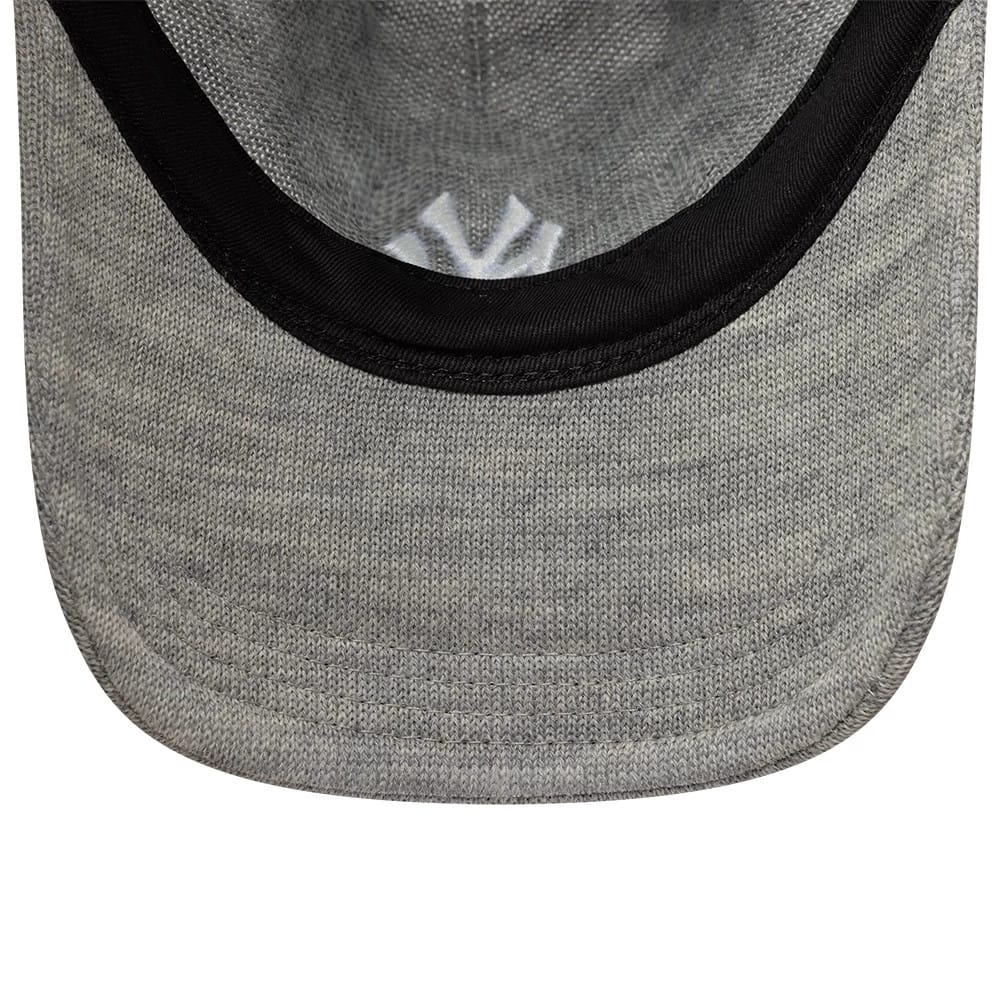 Pictured is this MLB Knitted New York Yankees 9TWENTY A-Frame cap in grey. 5