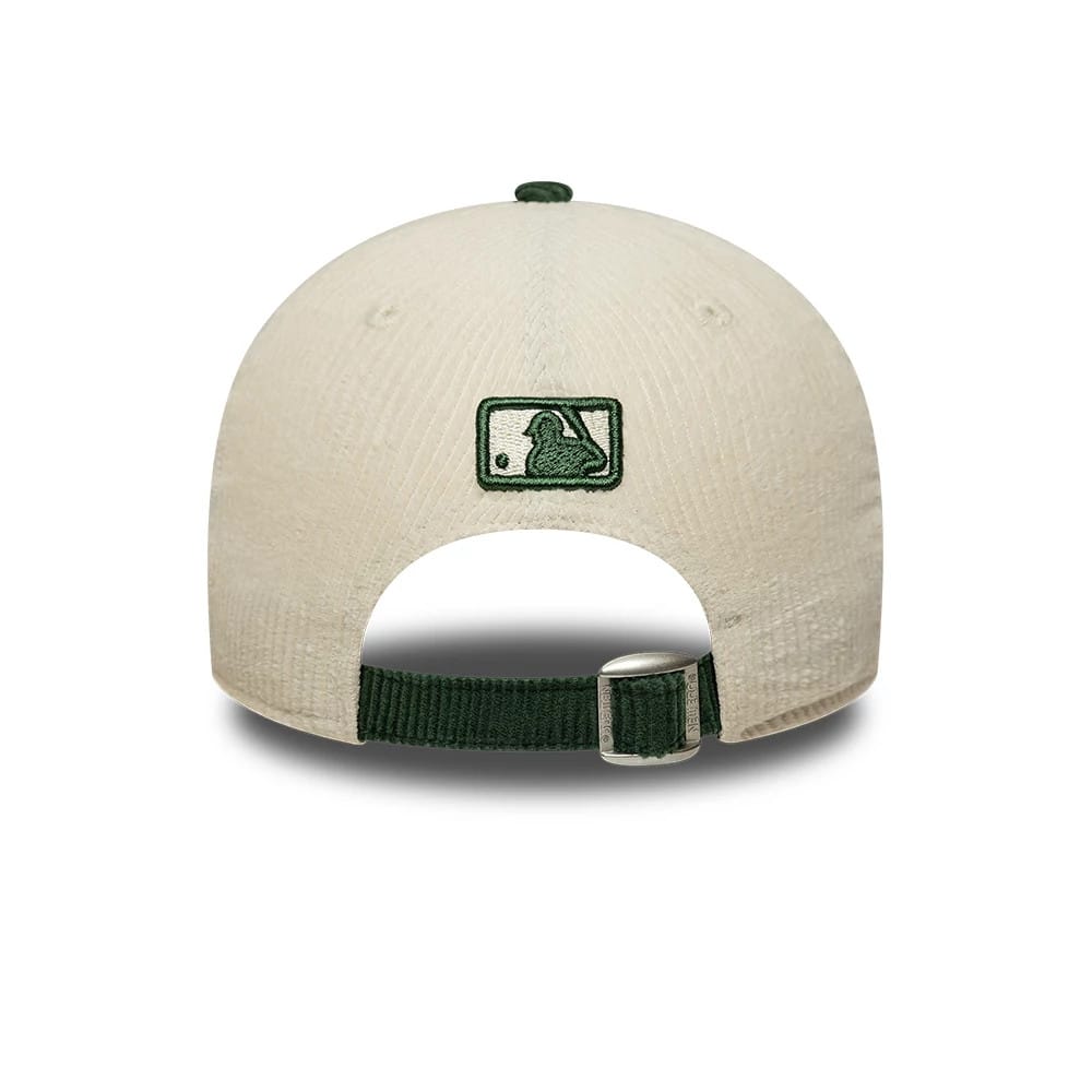 Pictured is this MLB Cord LA Dodgers 9FORTY M-Crown cap in cream. 4
