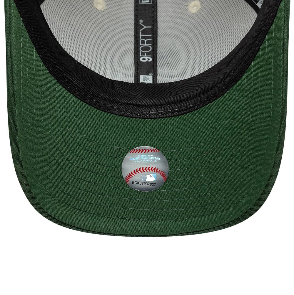 Pictured is this MLB Cord LA Dodgers 9FORTY M-Crown cap in cream. 5