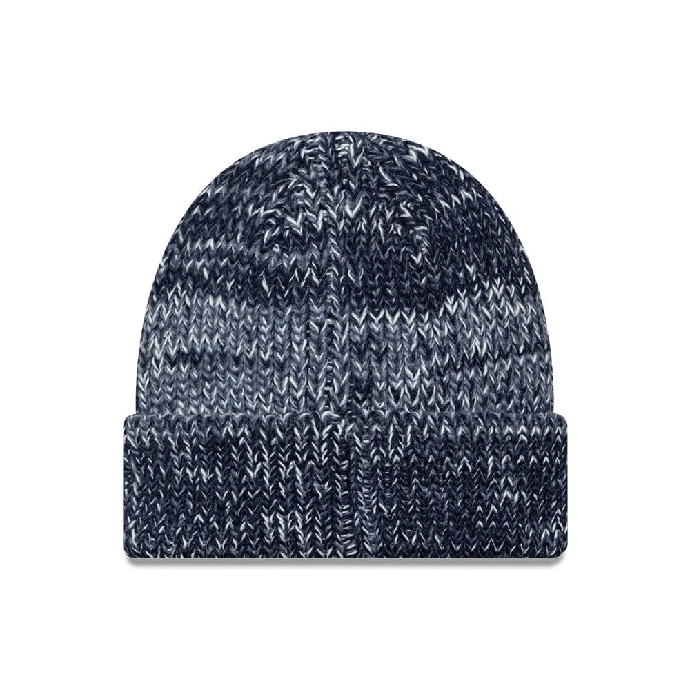 Pictured is this MLB Chunky Knit LA Dodgers Cuff Knit Beanie hat in blue. 2
