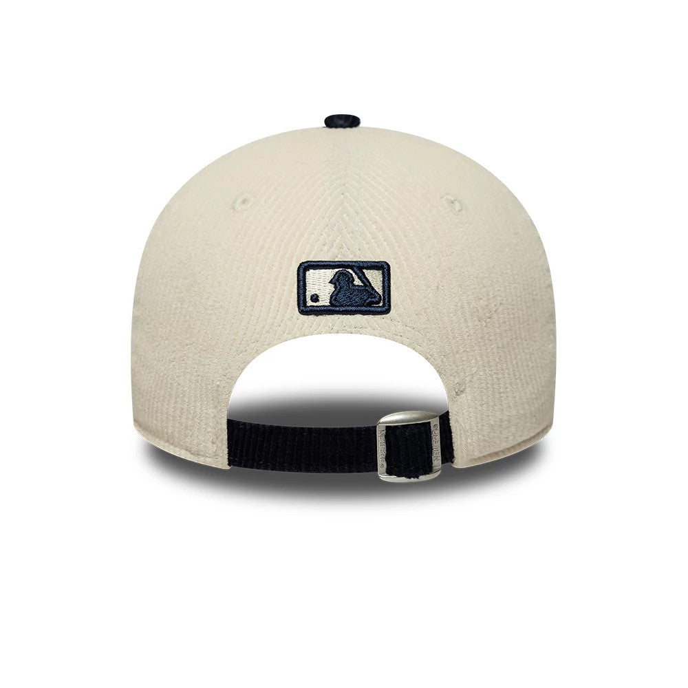 Pictured is this MLB Cord New York Yankees 9FORTY M-Crown cap in white & black. 4
