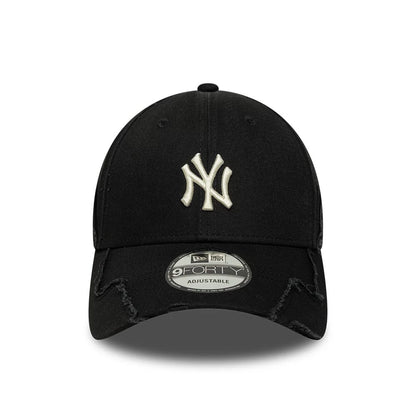 Pictured is this MLB Stitched New York Yankees 9FORTY cap in black. 2