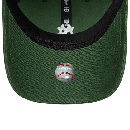 Pictured is this MLB Mini Logo New York Yankees 9TWENTY cap in dark green. 5