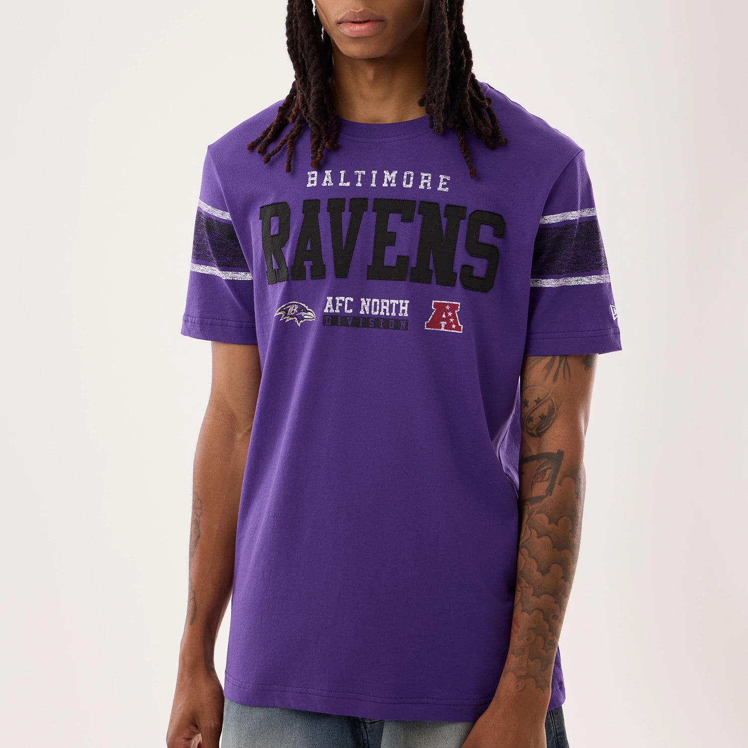 NFL Sideline 2026 Baltimore Ravens Purple T-Shirt | NEC UK