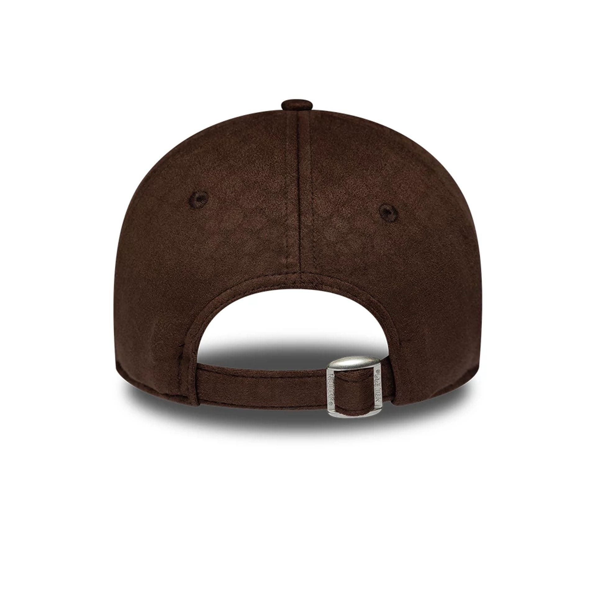 Pictured is this Womens New Era Textured 9TWENTY cap in dark brown. 6