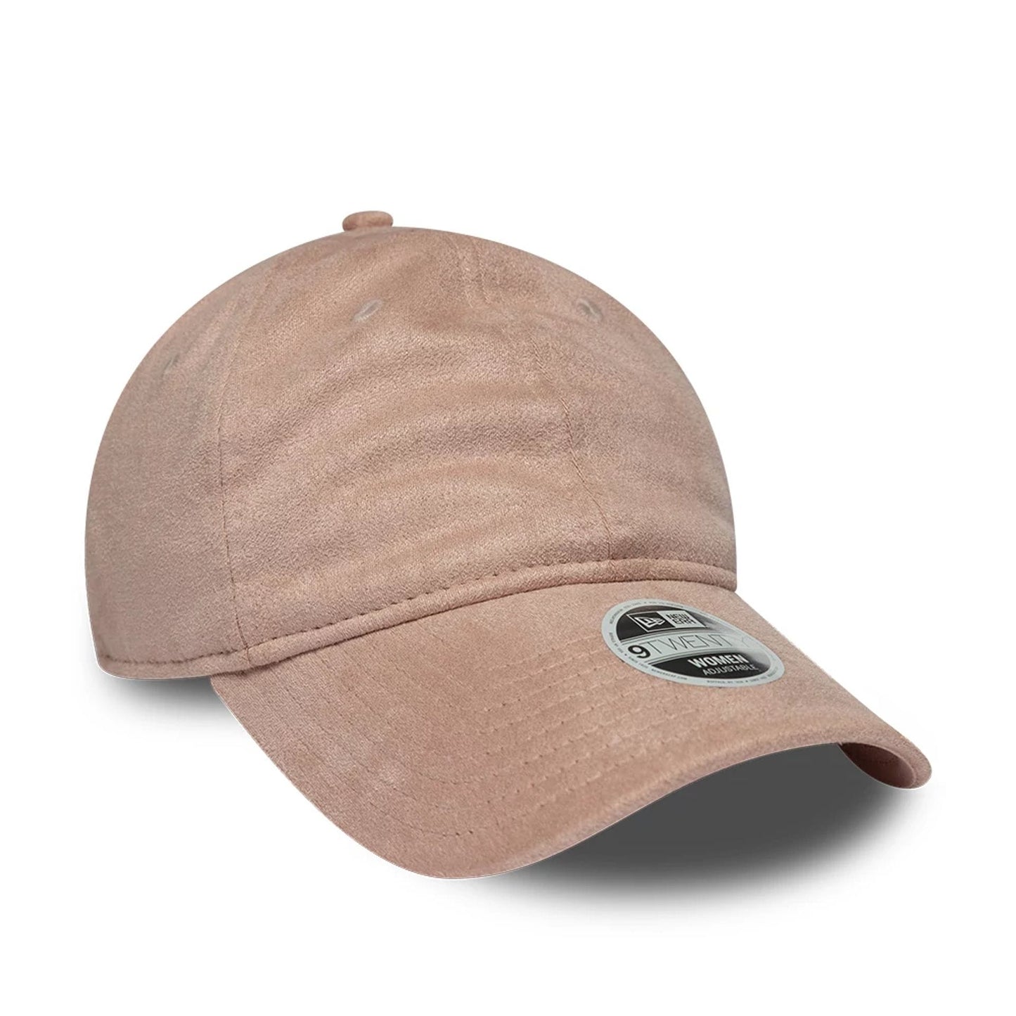 Pictured is this Womens New Era Textured 9TWENTY cap in Dusty Pink. 3