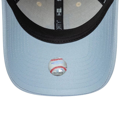 Pictured is this Womens MLB Floral LA Dodgers 9FORTY cap in Cream. 7