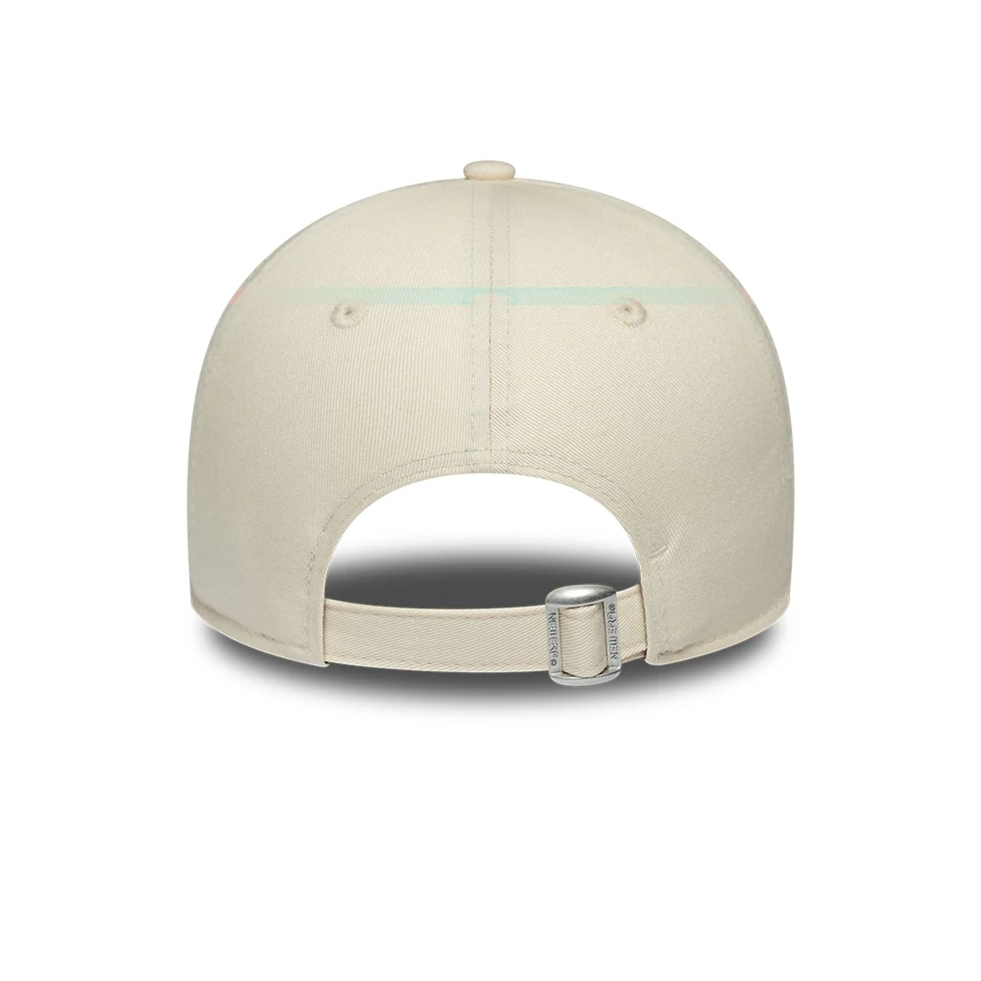 Pictured is this Womens MLB Floral New York Yankees 9FORTY cap in Cream. 4