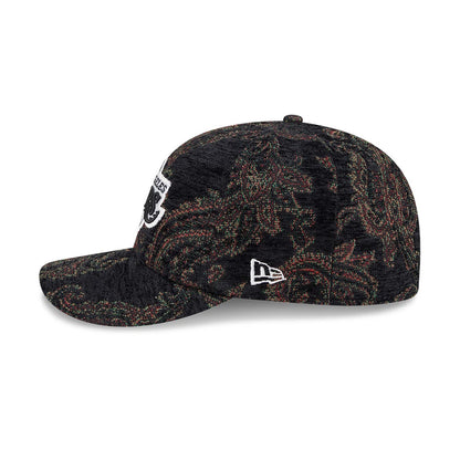 Pictured is this NBA Jacquard Chenille LA Lakers 59FIFTY Fitted cap in black. 5