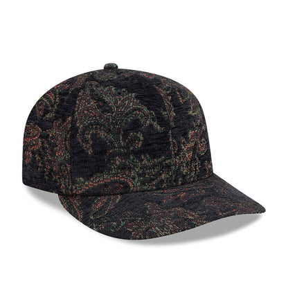 Pictured is this New Era Jacquard Chenille 59FIFTY Fitted cap in black. 4
