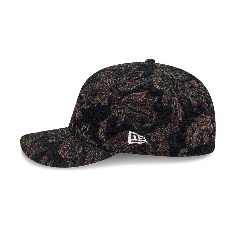 Pictured is this New Era Jacquard Chenille 59FIFTY Fitted cap in black. 5