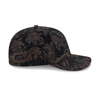 Pictured is this New Era Jacquard Chenille 59FIFTY Fitted cap in black. 6