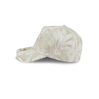 Pictured is this New Era Leafy Palm 59FORTY A-Frame Fitted cap in light beige. 6