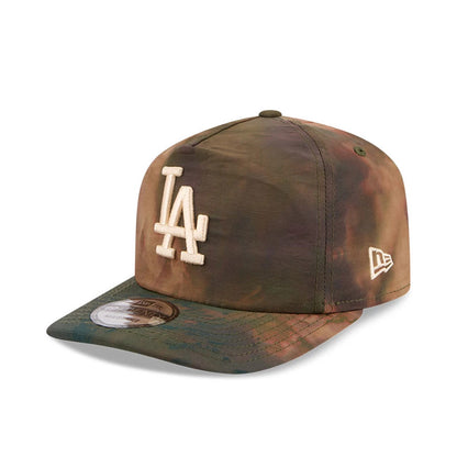 Pictured is this MLB Nylon Wash Dye LA Dodgers 19TWENTY Adjustable cap in open green. 1