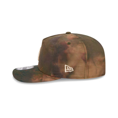 Pictured is this MLB Nylon Wash Dye LA Dodgers 19TWENTY Adjustable cap in open green. 4
