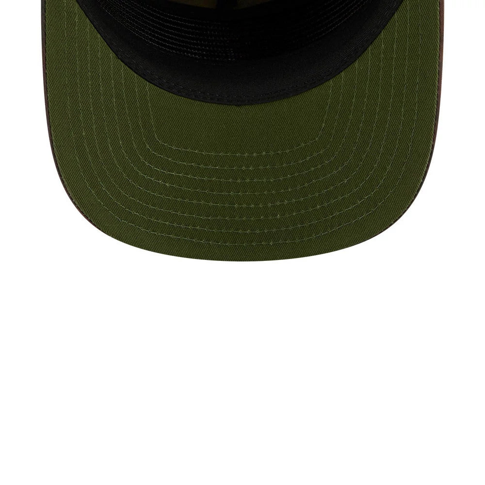 Pictured is this MLB Nylon Wash Dye Chicago White Sox 19TWENTY Adjustable cap in open green. 7