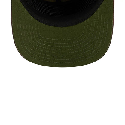 Pictured is this MLB Nylon Wash Dye Chicago White Sox 19TWENTY Adjustable cap in open green. 7
